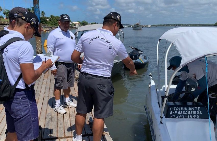  Capitania dos Portos de Sergipe intensifica fiscalização de embarcações na costa do estado