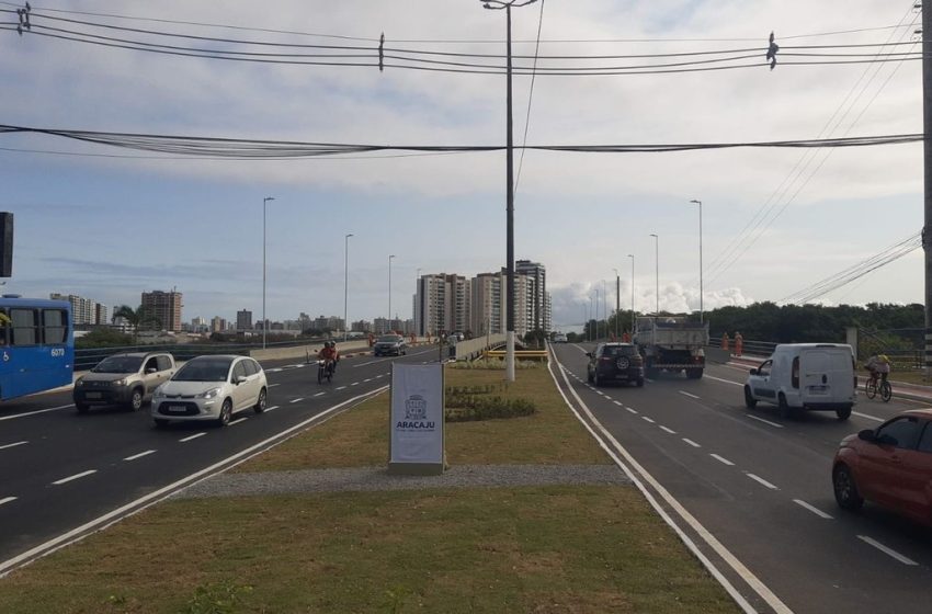  Reforma na ponte Juscelino Kubitschek, em Aracaju, é encerrada após mais de dois anos