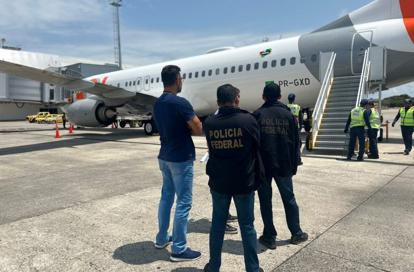  Homem é preso pela PF ao desembarcar no aeroporto de Aracaju
