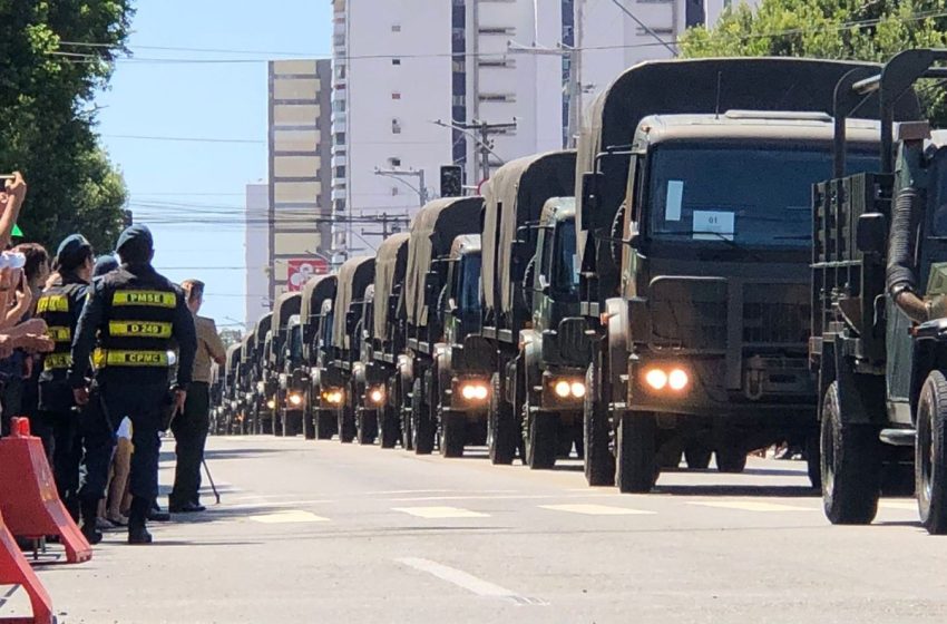  7 de Setembro: desfile cívico em Aracaju acontece em blocos; confira horários e escolas