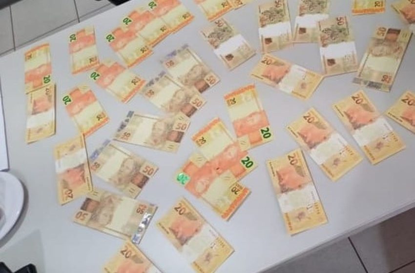  Polícia Civil apreende R$ 1 mil em notas falsas em Aracaju