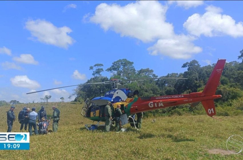  Homem é resgatado pelo GTA após passar mal e ficar quatro dias em área de mata localizada em Laranjeiras