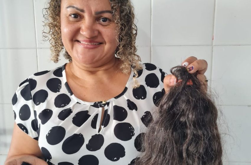  Corte gratuito estimula doação de cabelos para pessoas com câncer em Sergipe