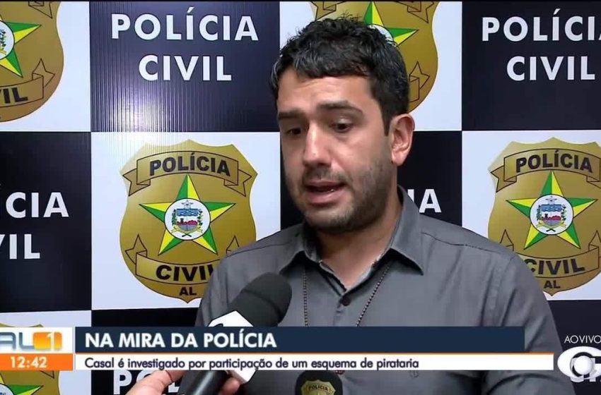  Polícia faz busca em apartamento na Ponta Verde de casal suspeito de venda ilegal de assinatura do Campeonato Inglês