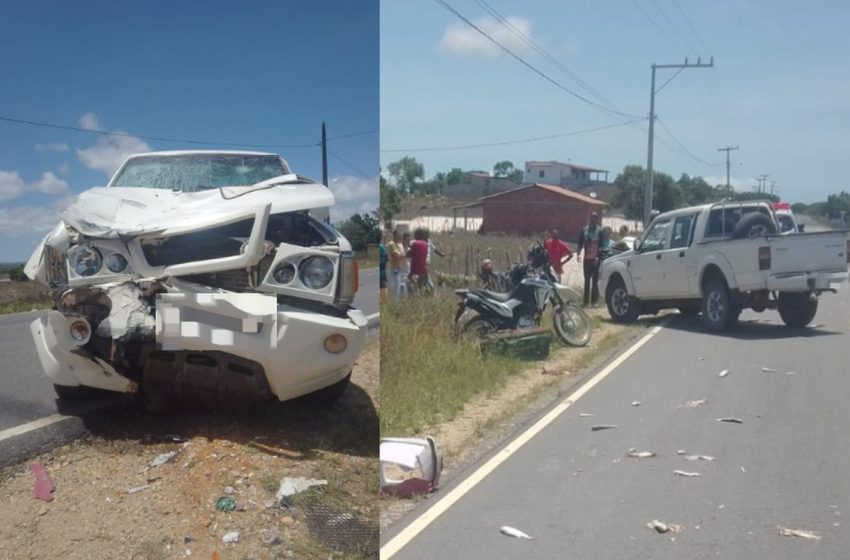  Homem morre após batida entre carro e moto em rodovia de Pacatuba