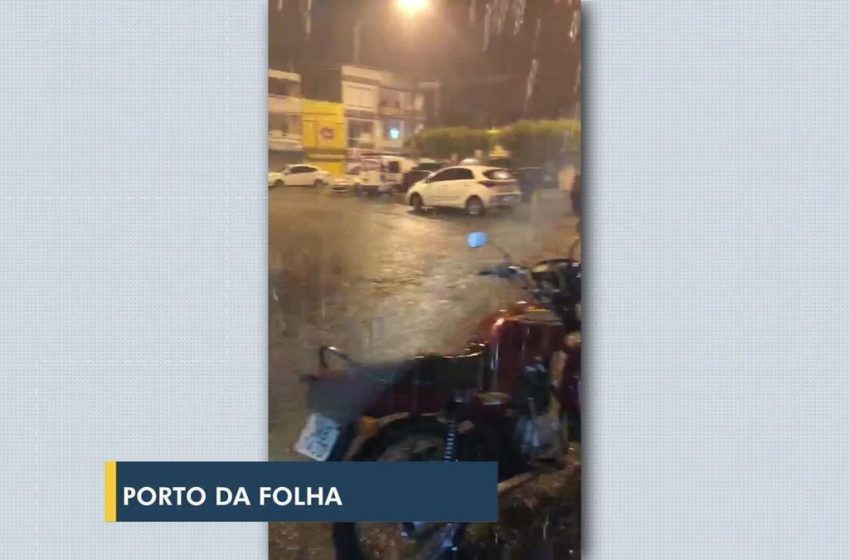  Municípios do interior de Sergipe registram chuvas intensas