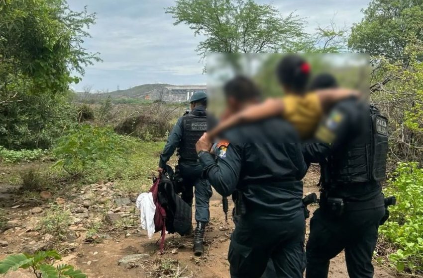  Mulher é resgatada pela PM após ser encontrada inconsciente em área de vegetação de Canindé de São Francisco