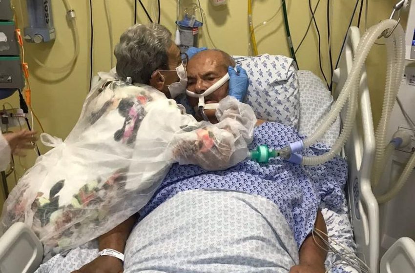  Casados há 70 anos, idosos renovam votos em UTI de hospital em Aracaju
