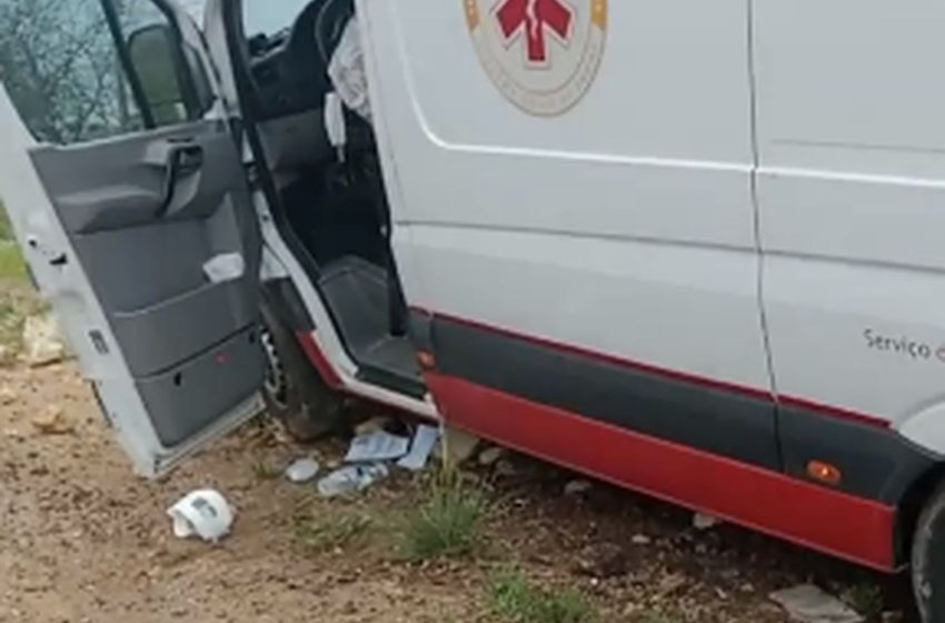  Acidente envolvendo ambulância do Samu deixa três feridos em Nossa Senhora do Socorro
