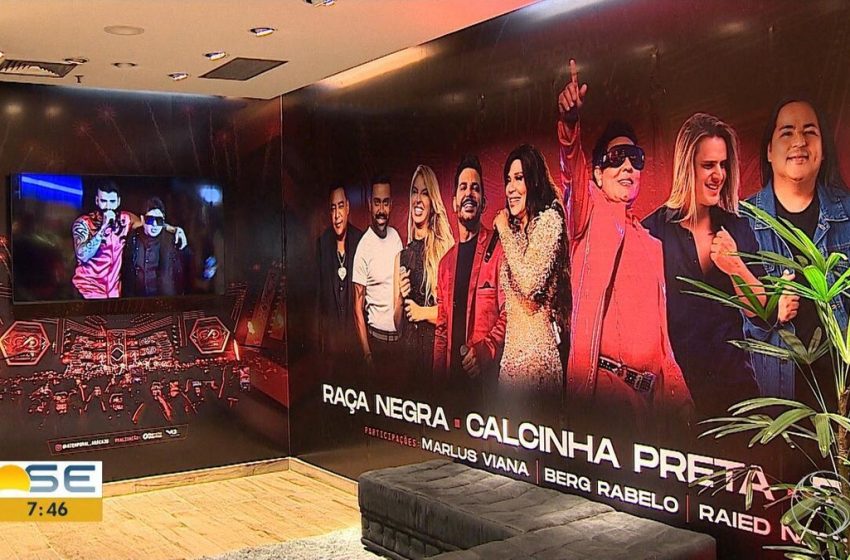  Show de lançamento da nova turnê da banda Calcinha Preta será em Aracaju no dia 16 de março