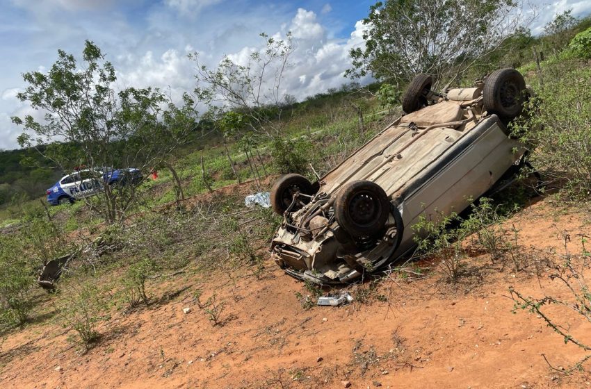  Um homem morreu e outro ficou ferido em acidente na Rota do Sertão