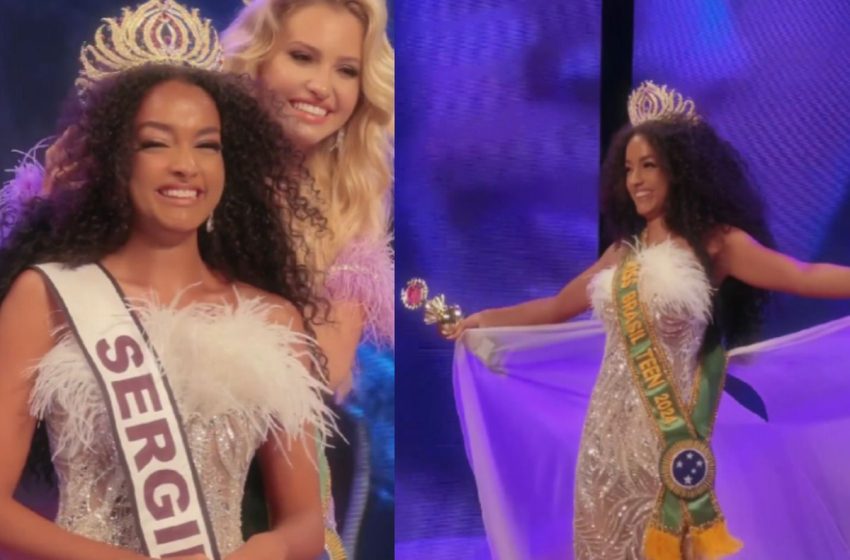  Sergipana Thielle será coroada Miss Brasil Teen