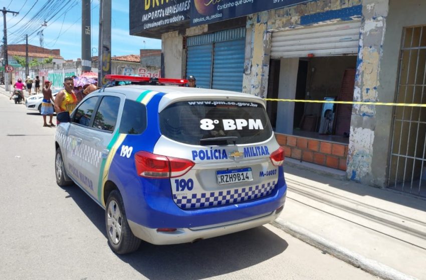  Ajudante de pedreiro é morto com um tiro na cabeça enquanto trabalhava em Aracaju