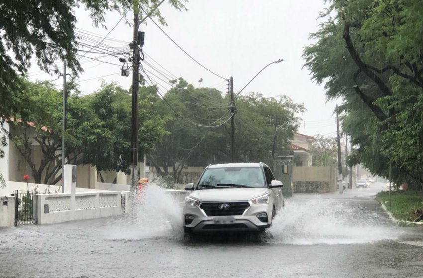  Sergipe tem alerta de chuvas moderadas a intensas