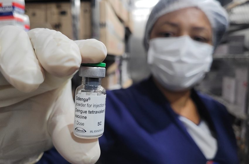  Aracaju inicia vacinação contra a dengue para crianças de 10 a 14 anos nesta quinta-feira