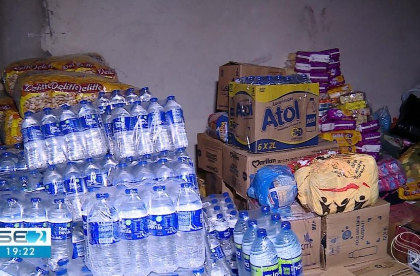  Aracaju envia cerca de uma tonelada em doações para vítimas das chuvas no RS