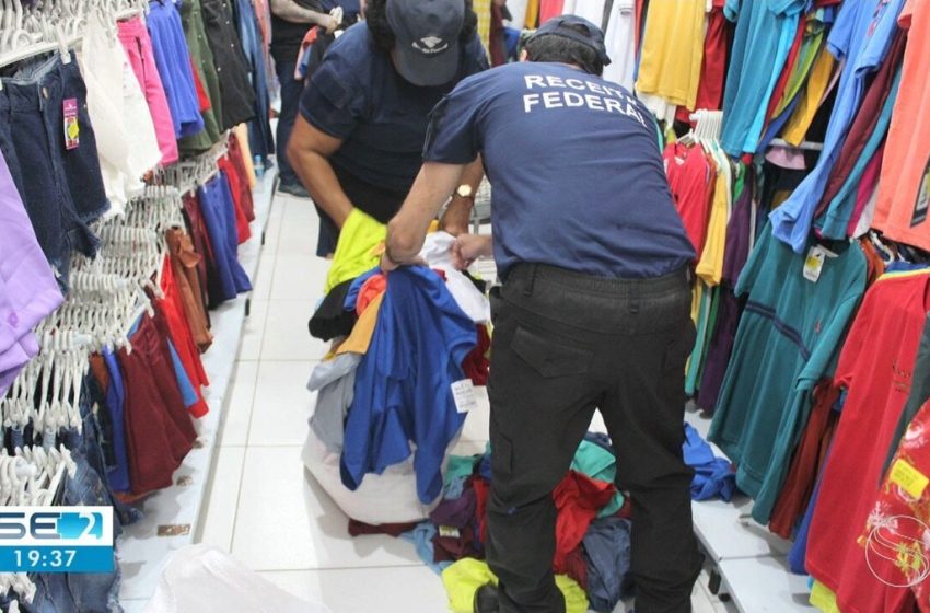  Lojas de Aracaju são alvos de operação da Receita Federal